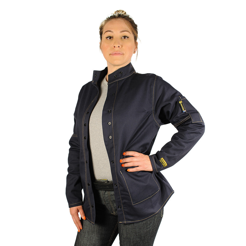 Women's Flame Resistant Welding Jacket – Benchmark FR