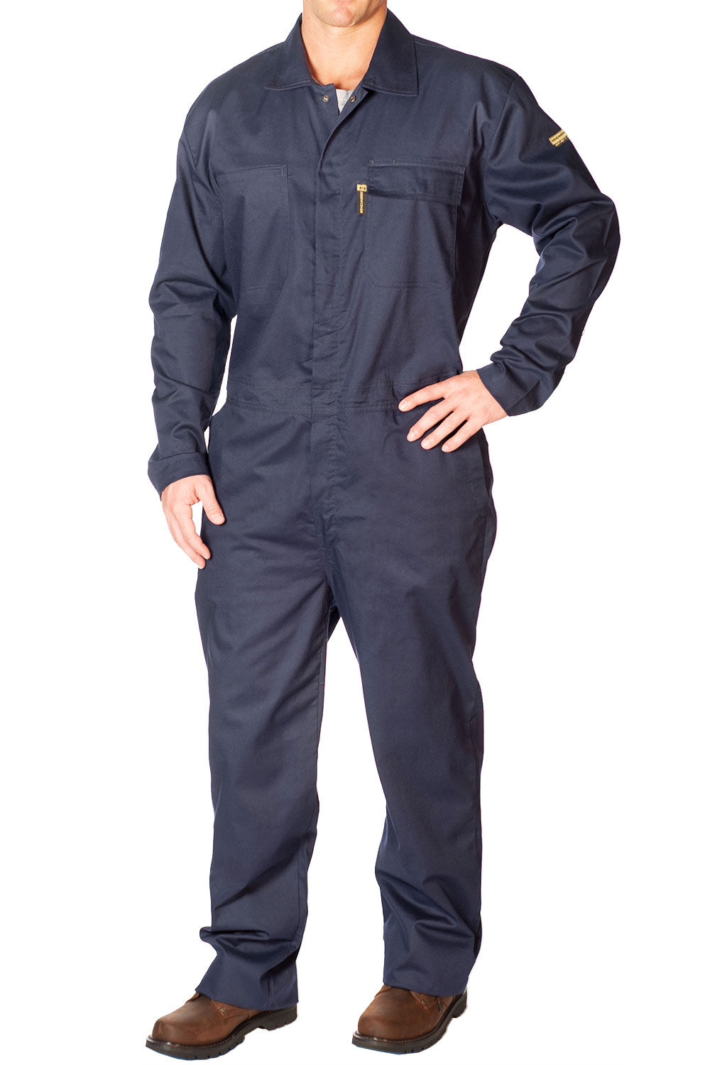 Navy FR Featherweight Coveralls | Benchmark FR