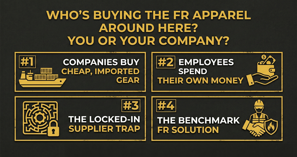 Who’s buying the FR around here? You or your company?