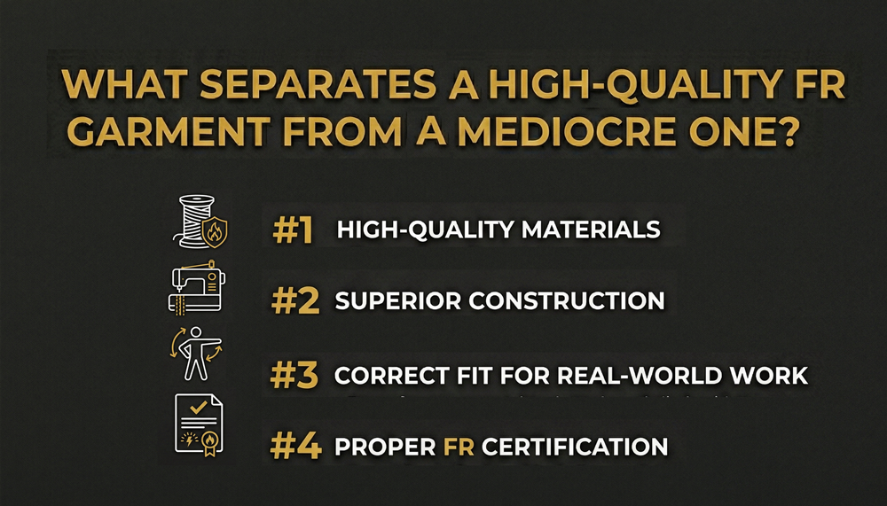 What Makes a Quality FR Garment