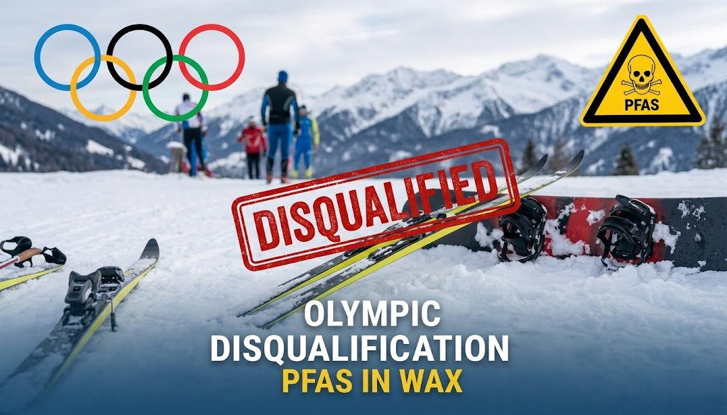 Three Olympic athletes were just disqualified. Not for doping, but for PFAS.