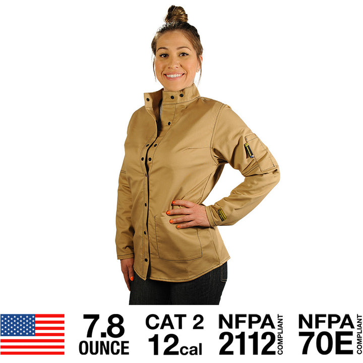 Women's Flame Resistant Welding Jacket