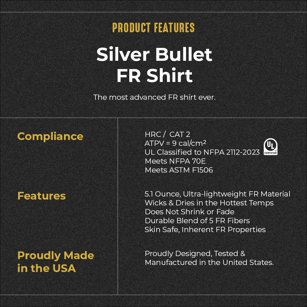 "Silver Bullet" Flame Resistant Shirt