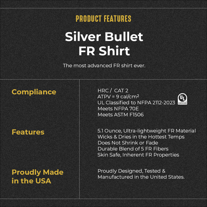"Silver Bullet" Flame Resistant Shirt