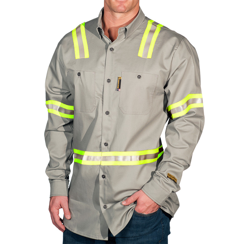 The Lowdown Flame Resistant Shirt with YSY Striping