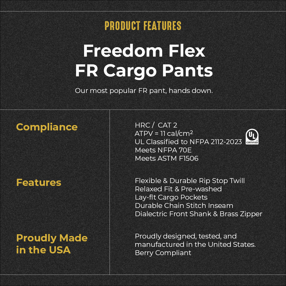Freedom Flex Flame Resistant Cargo Pant