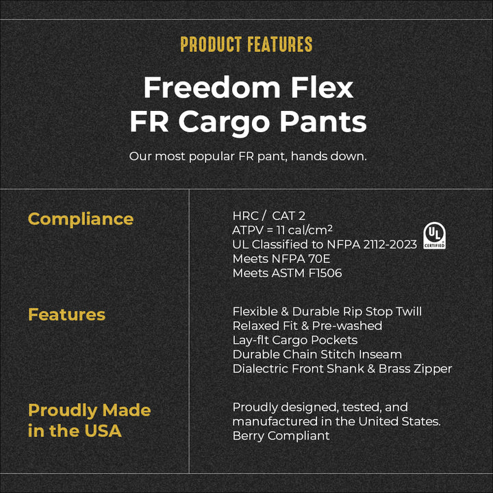 Freedom Flex Flame Resistant Cargo Pant