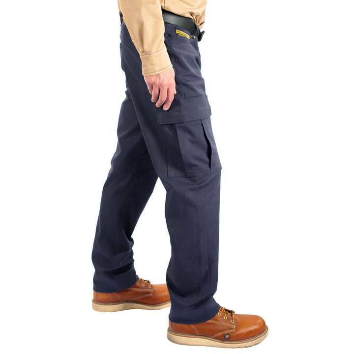 flame resistant side shot of cargo pants