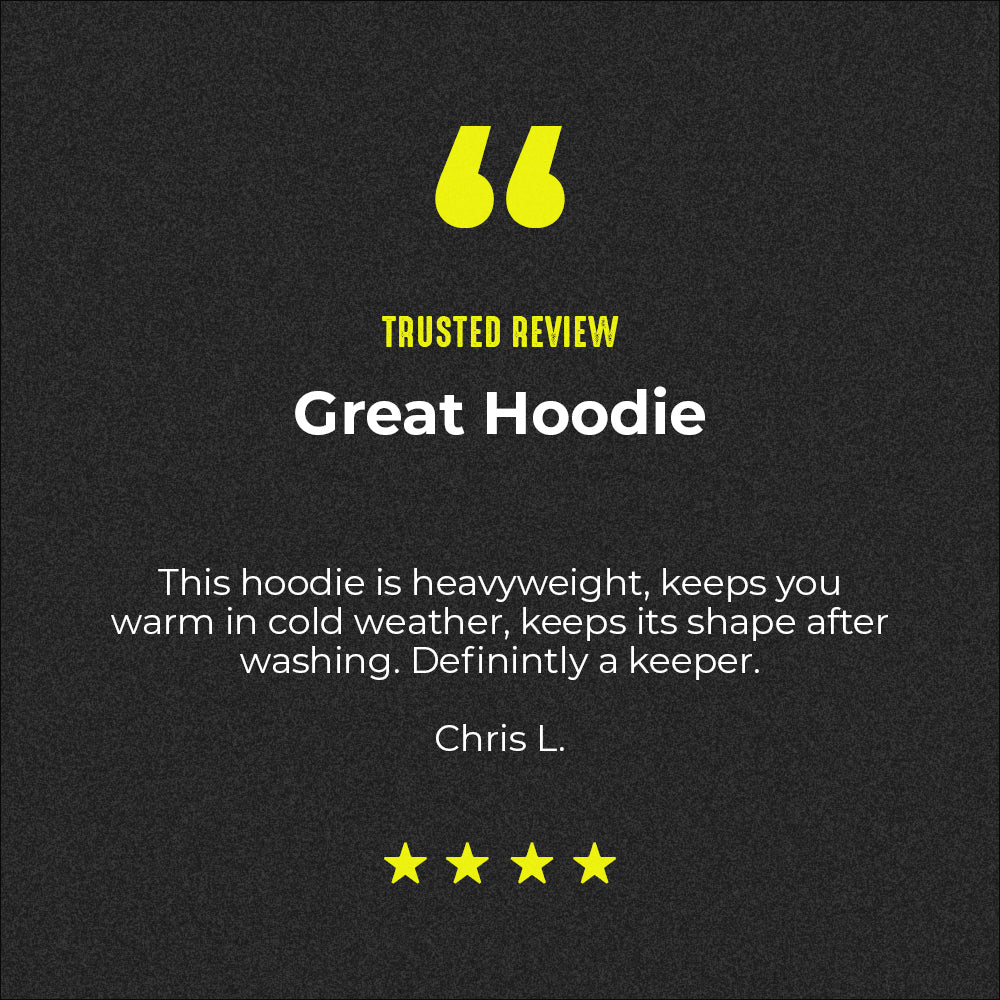 FR Orange Zip-Up Hoodie with CSA Striping