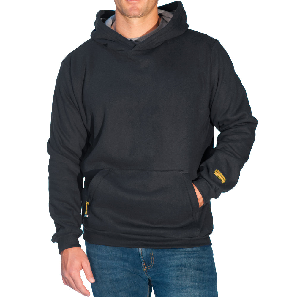 Benchmark | Flame | Resistant FR Hoodie Sweatshirts FR Black