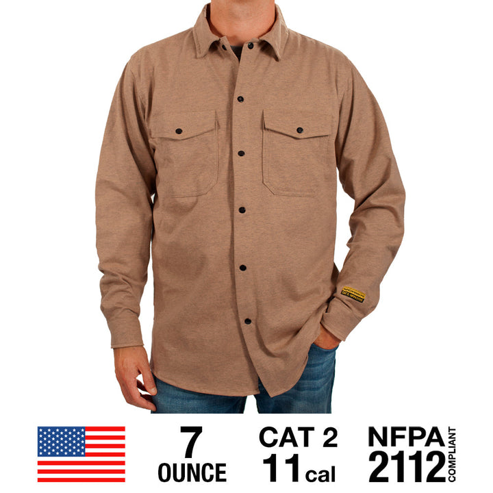 oh snap welding shirt front with safety ratings