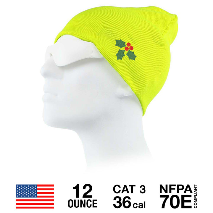 Mistletoe Flame Resistant Skull Cap