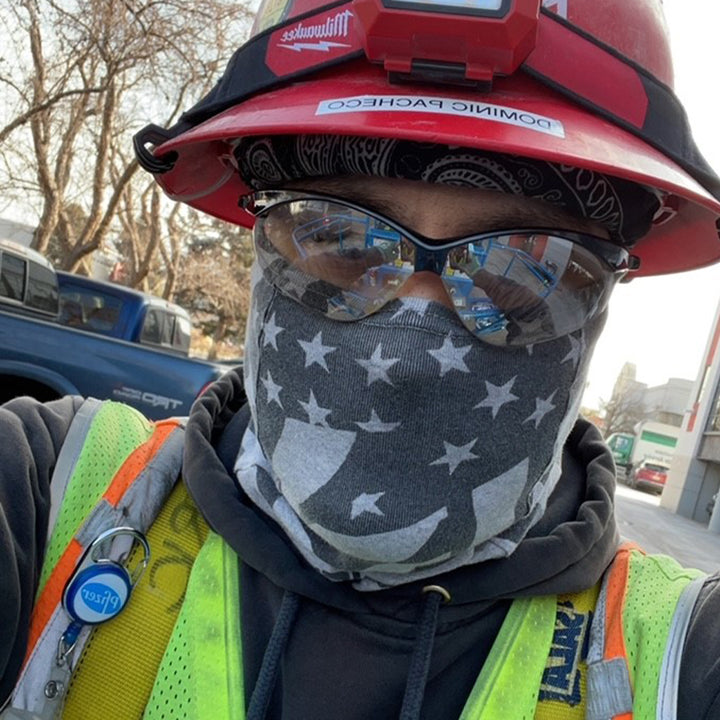 American Flag FR Face Muffler