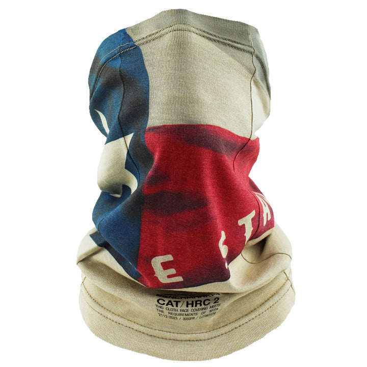 Texas Flag FR Face Muffler