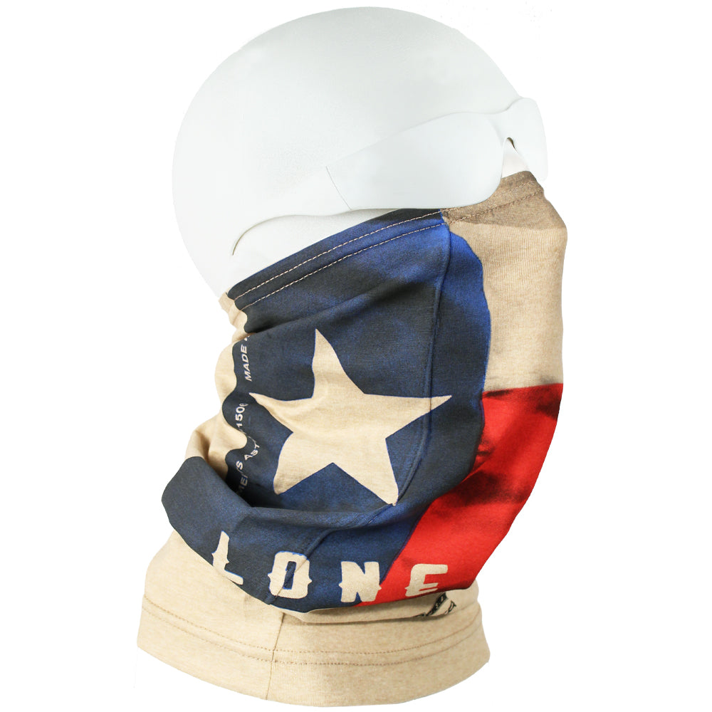 Texas Flag FR Face Muffler