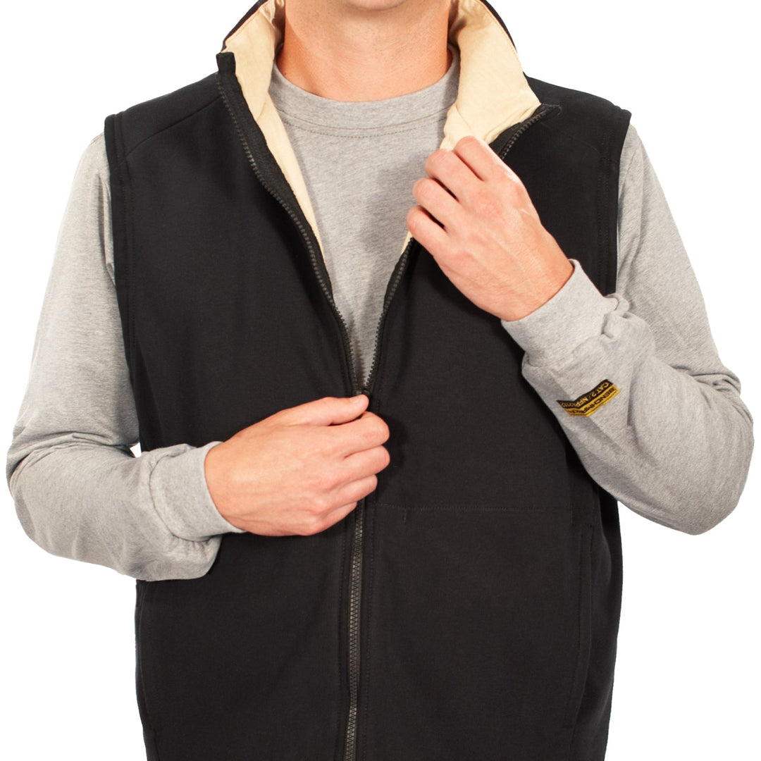 fleece flame resistant vest