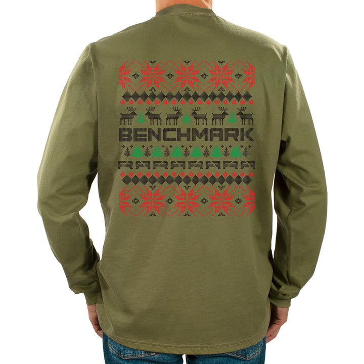 Ugly Sweater Holiday Print FR Shirt