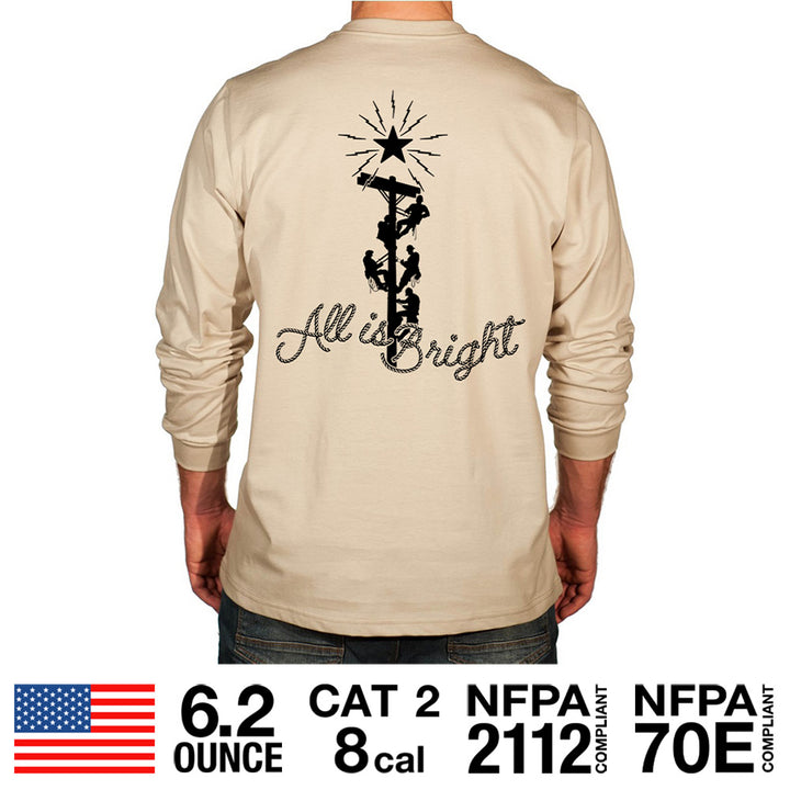 "All is Bright" Christmas FR Shirt