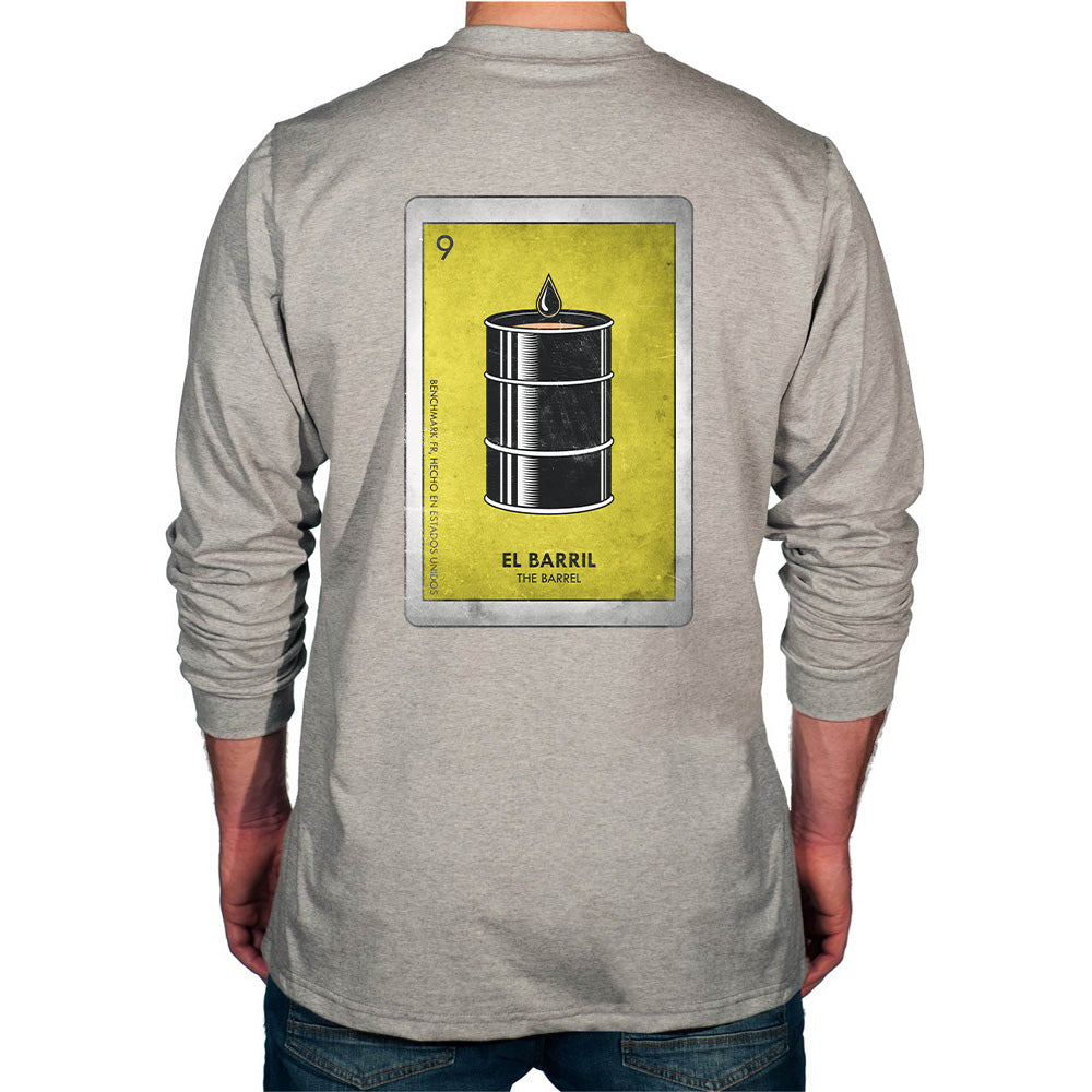 el barril gray fr shirt