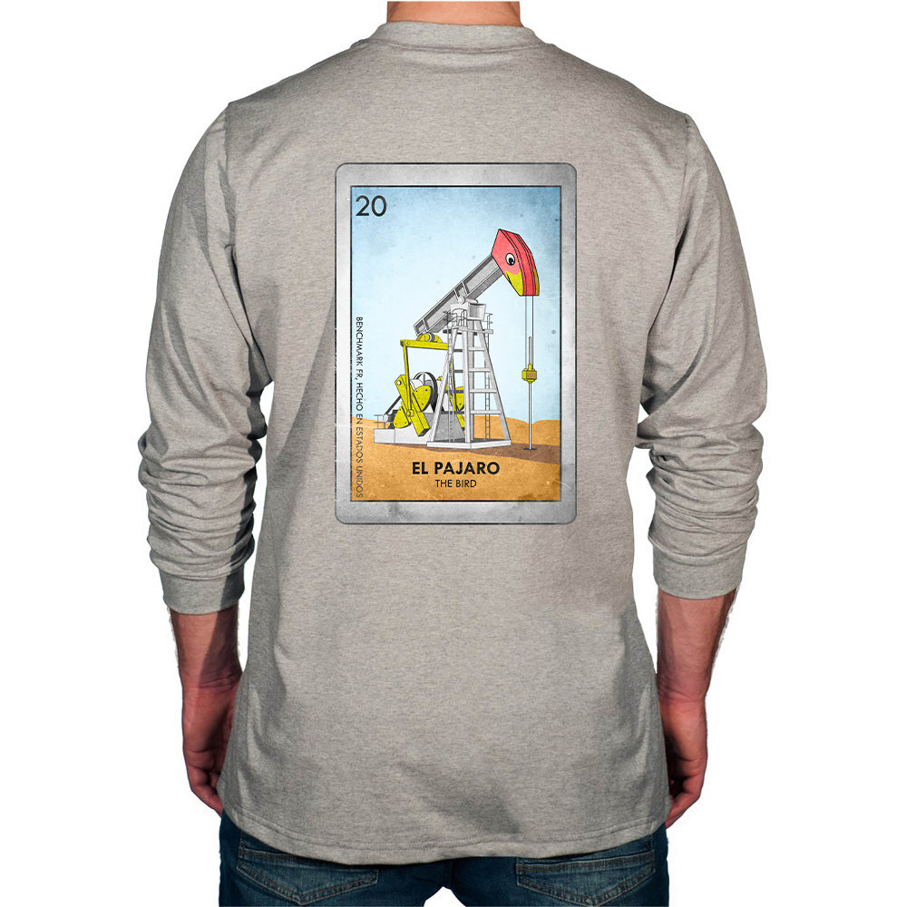 gray el pajaro fr shirt 