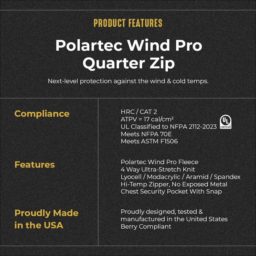 Wind Pro Quarter Zip FR Sweatshirt