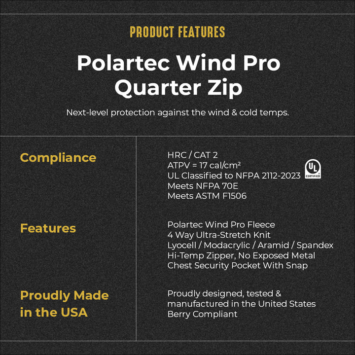 Wind Pro Quarter Zip FR Sweatshirt