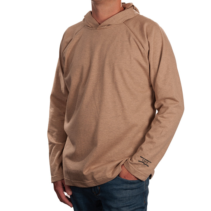 Desert Sand flame resistant fishing shirt