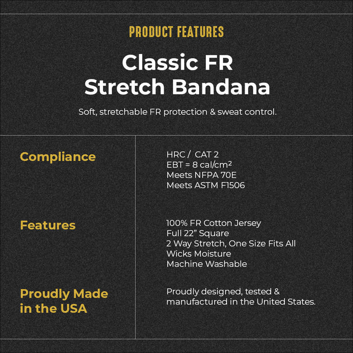 Classic Design FR Stretch Bandana