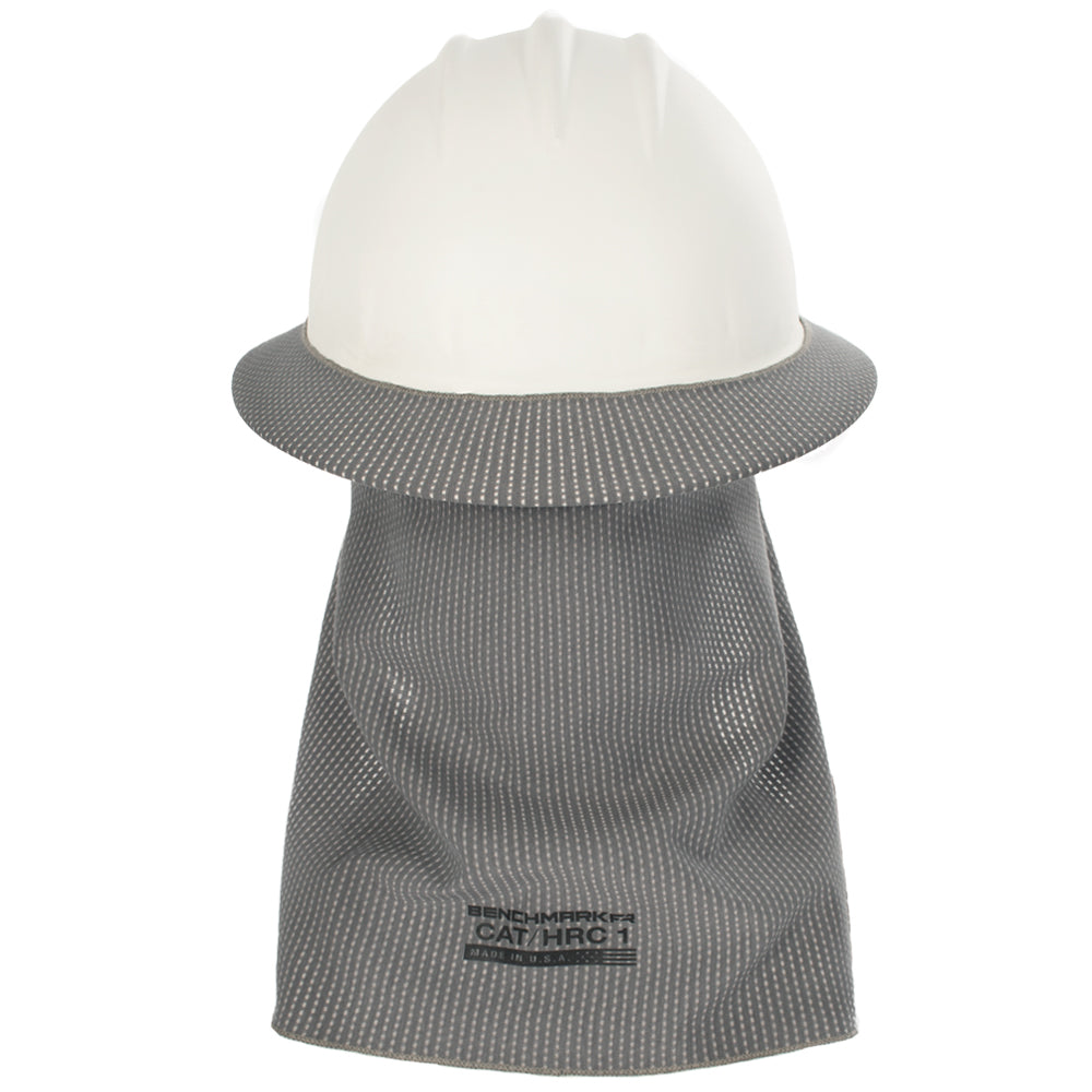 Flame Resistant Fr Hard Hat Neck Shade Radians Hi Vis Hard Hat