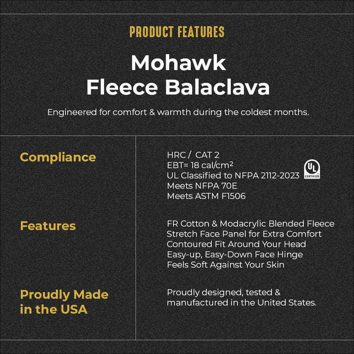 Mohawk Fleece Balaclava