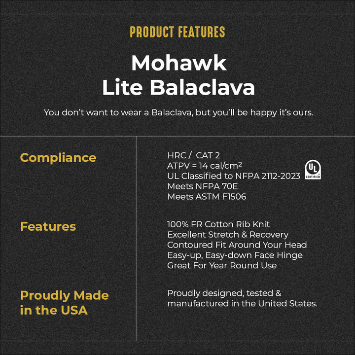 Mohawk Lite Balaclava