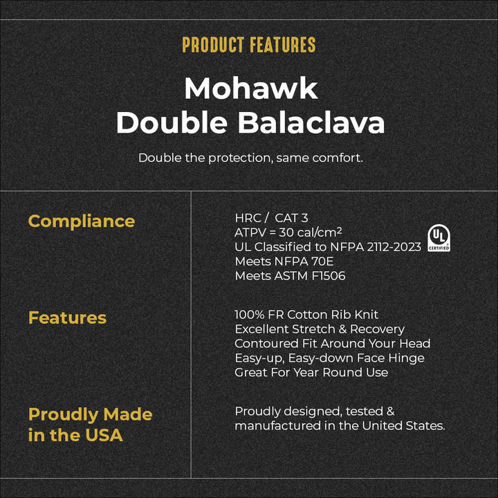 Mohawk Double Balaclava