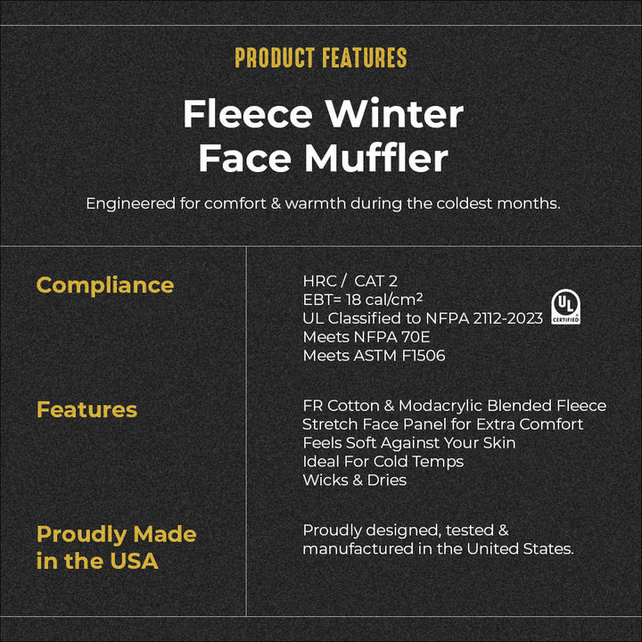 Fleece Winter Face Muffler