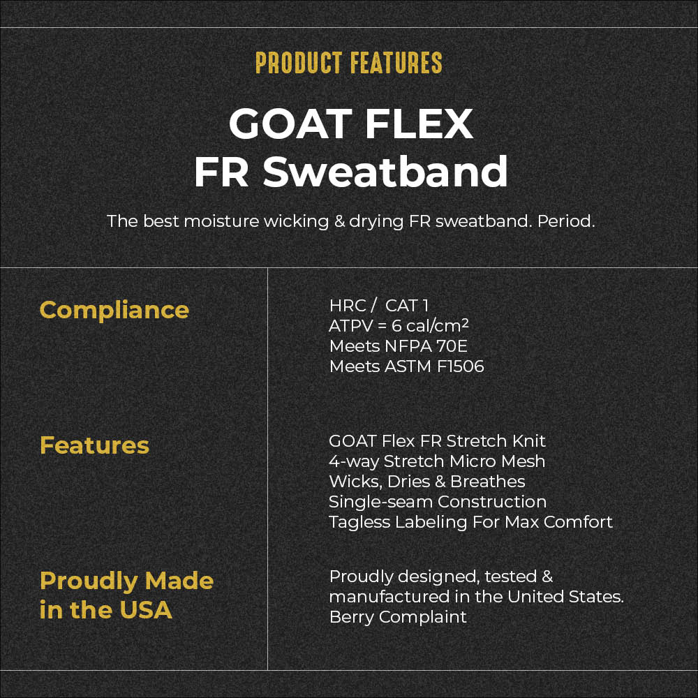 GOAT FLEX FR Sweatband