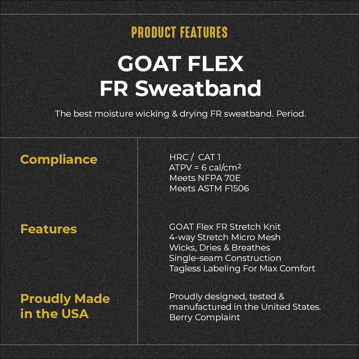 GOAT FLEX FR Sweatband