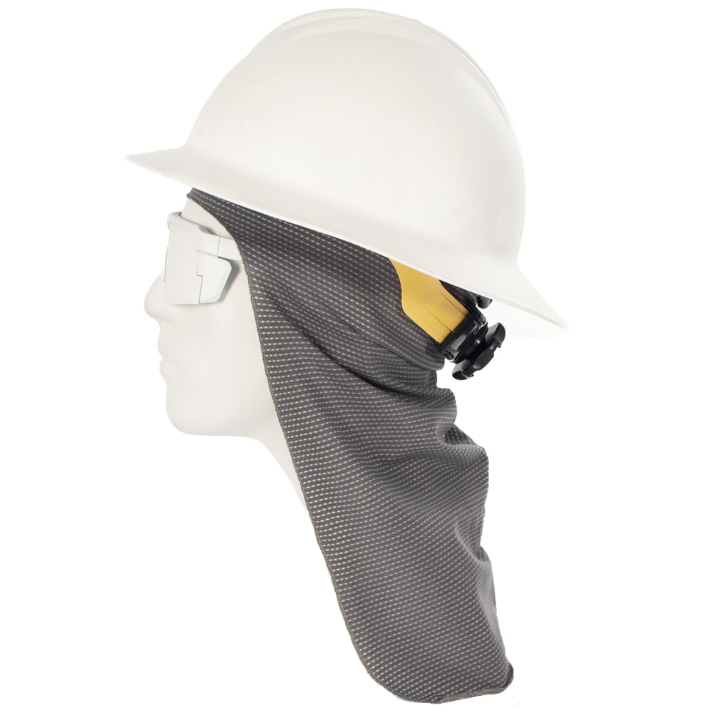 side view of goat flex hard hat liner