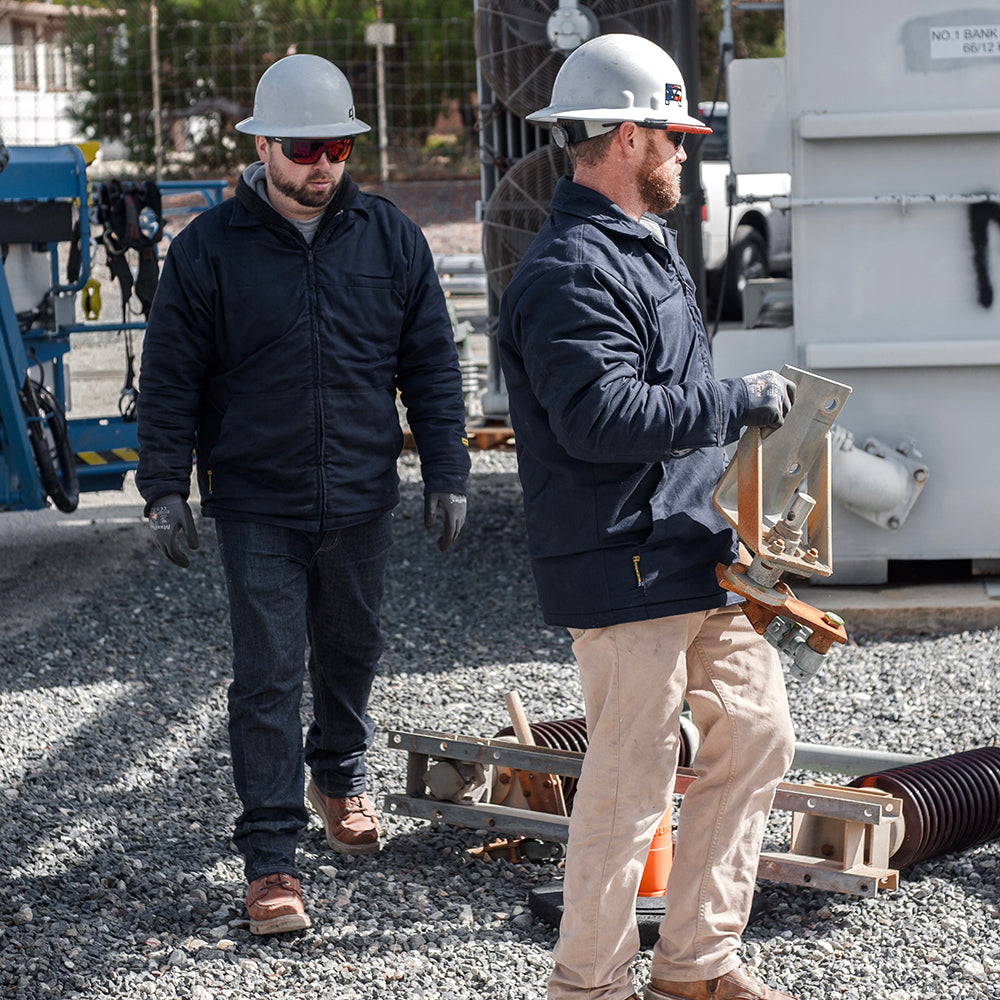 Heavyweight Insulated Bomber Jacket and Removable Hood