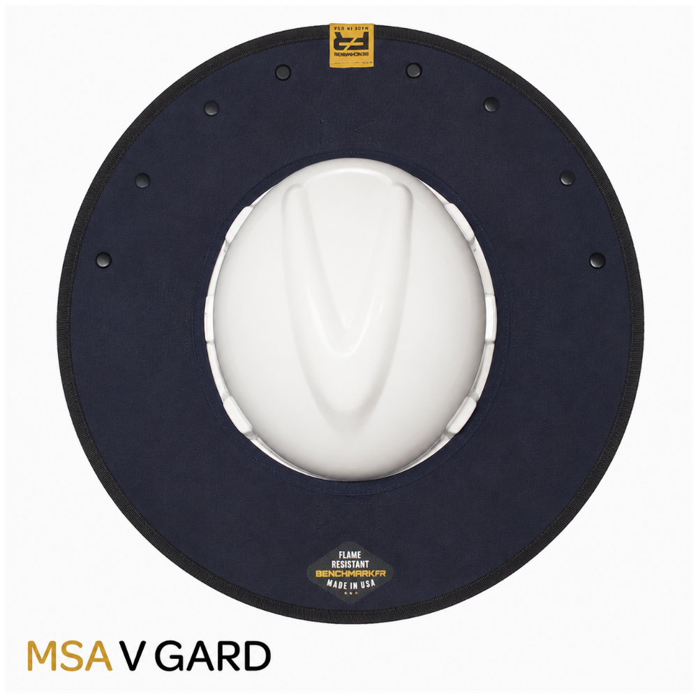 FR Sol Survivor Hard Hat Sunshade - MSA V Gard
