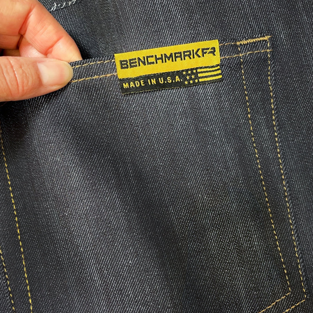 Flame Resistant Jean Pocket with Benchmark Logo