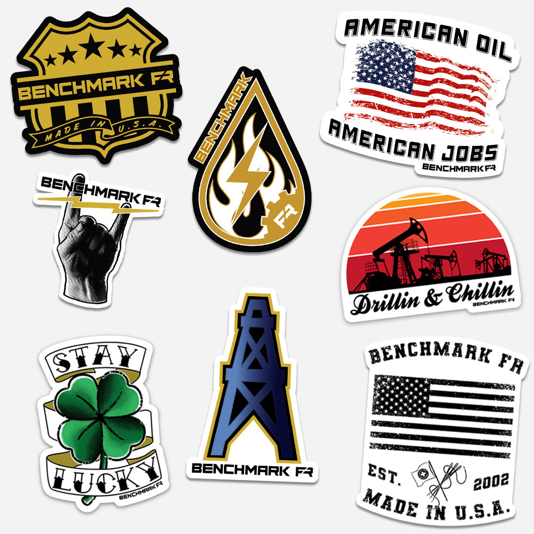 FR Sticker Pack | Benchmark FR | Electrical, Welding, Oil and Gas, Wind ...