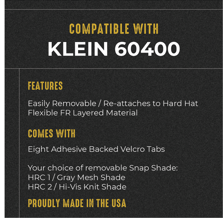 FR Sol Survivor Hard Hat Sunshade - Klein 60400