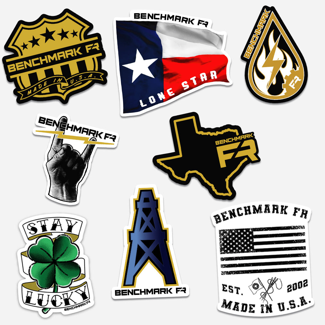 FR Sticker Pack | Benchmark FR | Electrical, Welding, Oil and Gas, Wind ...