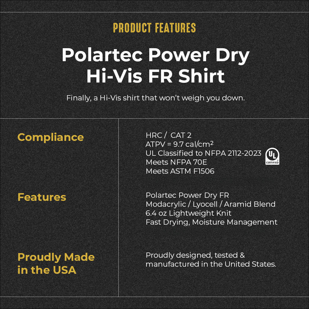 Polartec PowerDry Long Sleeve FR T-Shirt