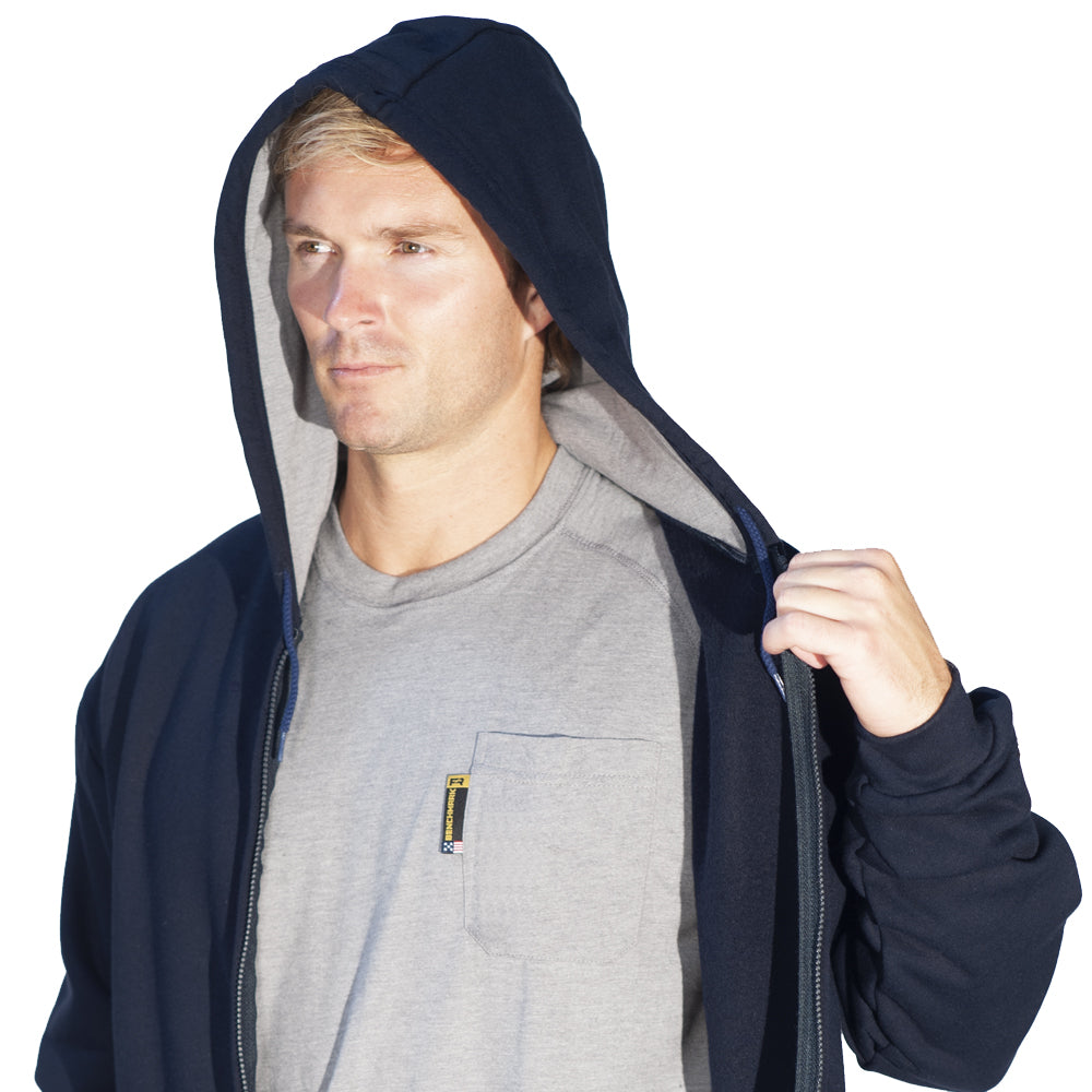 Flame Resistant Zip Hooded Sweatshirt | FR Hoodies Benchmark FR