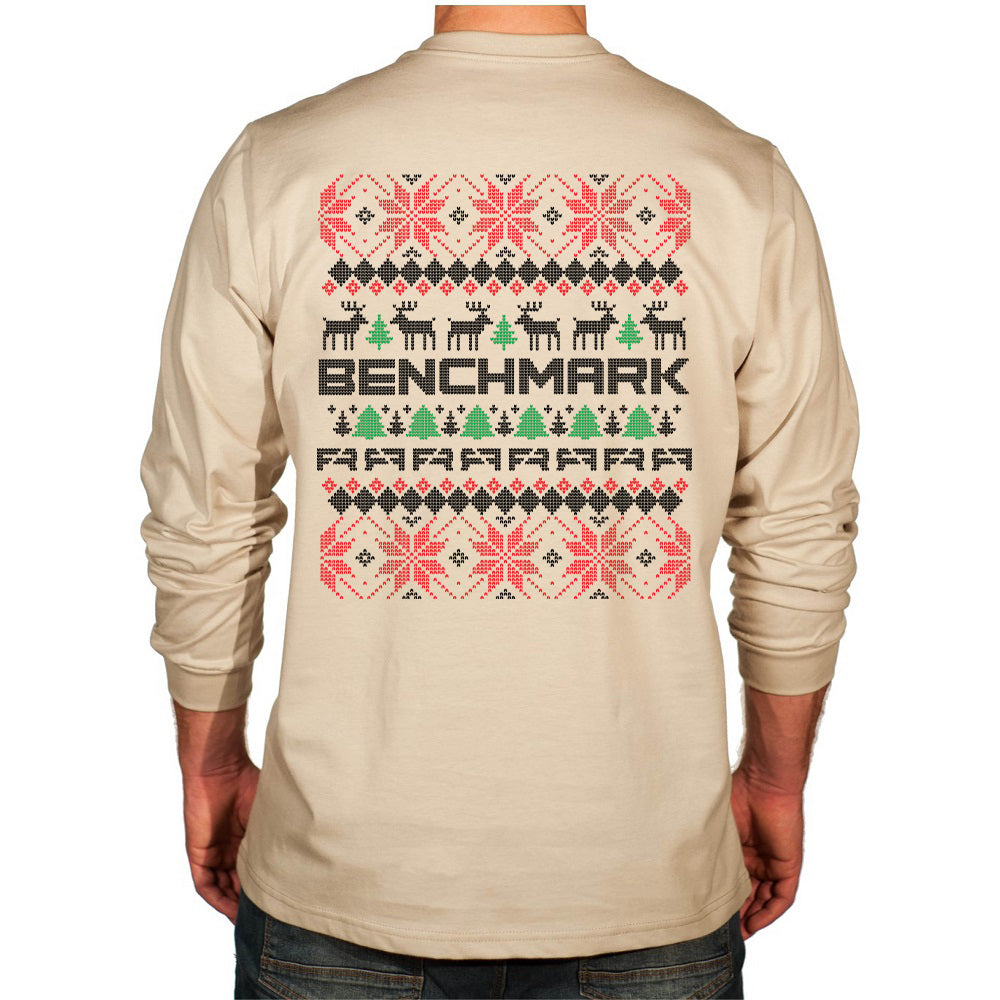 Ugly Sweater Holiday Print FR Shirt