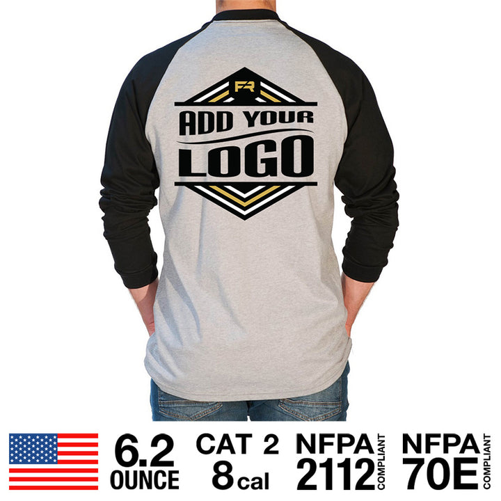 FR Baseball T-Shirt with Custom Logo/Design