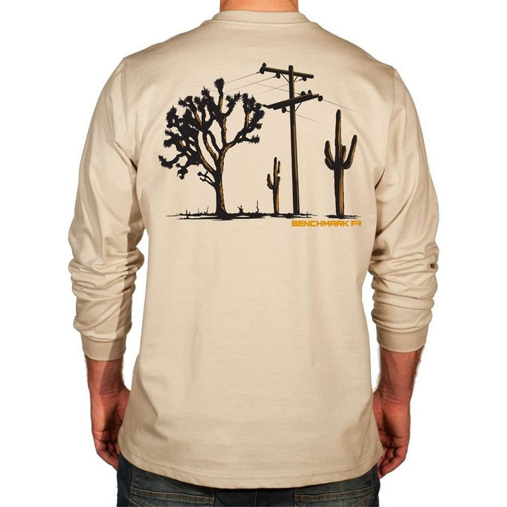 American Desert Graphic Flame Resistant Long Sleeve Shirt