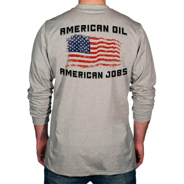 American Oil Graphic Flame Resistant Long Sleeve Shirt