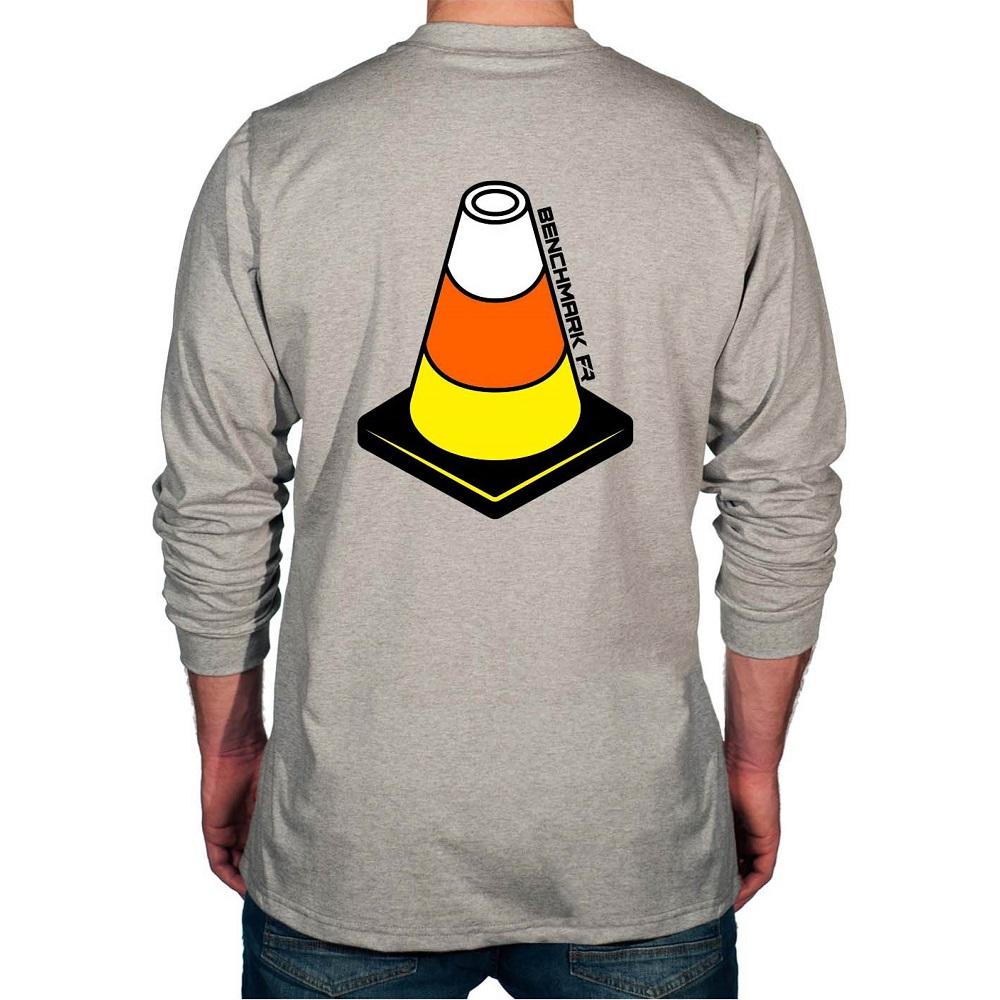 Candy Cone Graphic Flame Resistant Long Sleeve Shirt