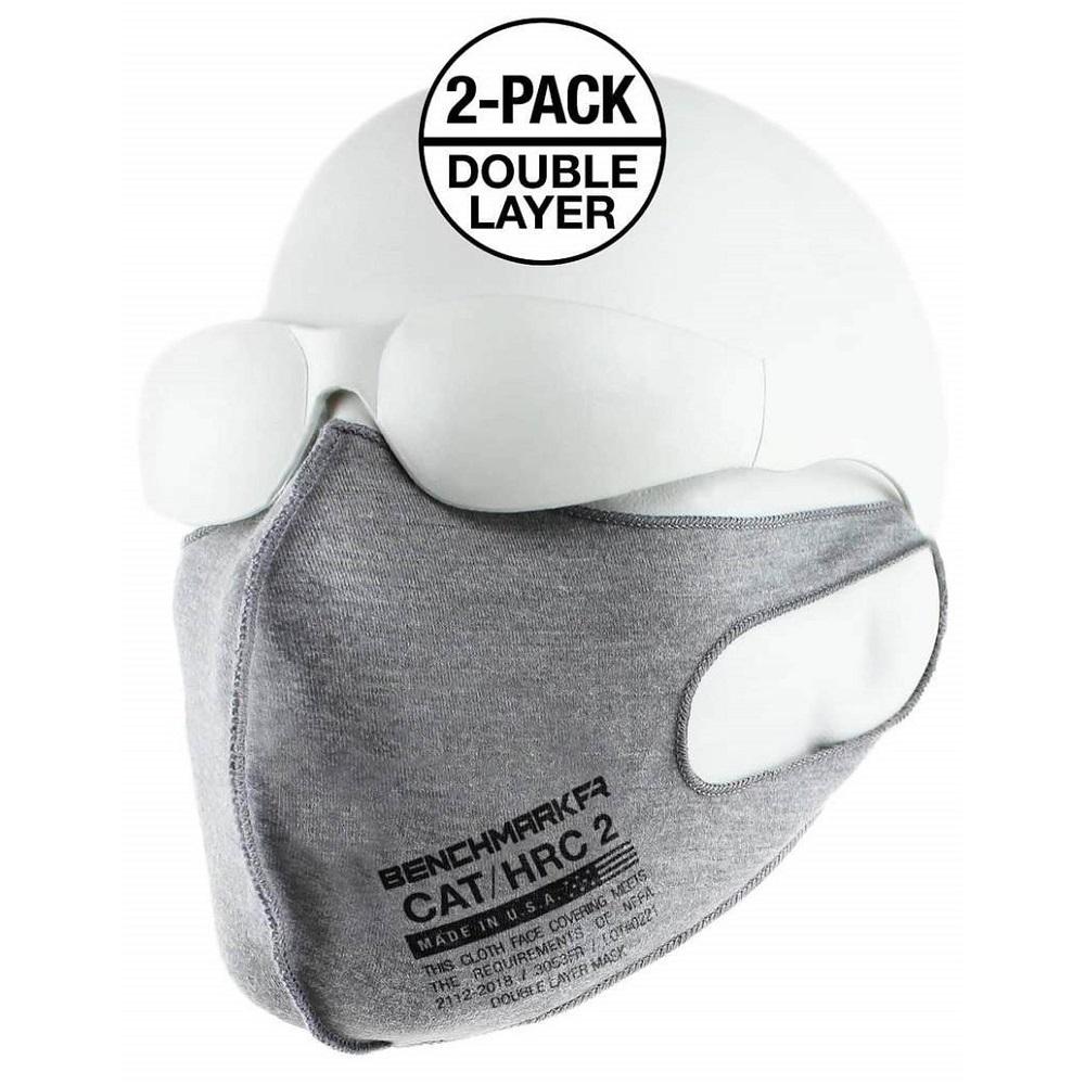 Double Layer CAT 2 FR Face Mask "Ninja Style" (2-Pack)